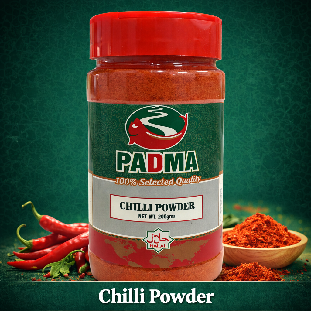 redchilli200gm Padma Chilli Powder (200g) | Fukuoka Halal Shop - Image 1