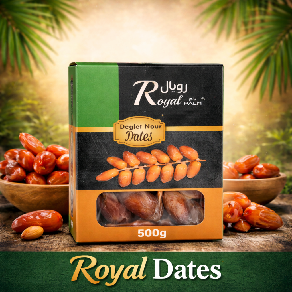 royeldates Royal Deglet Nour Dates 500g – Premium Quality - Image 1